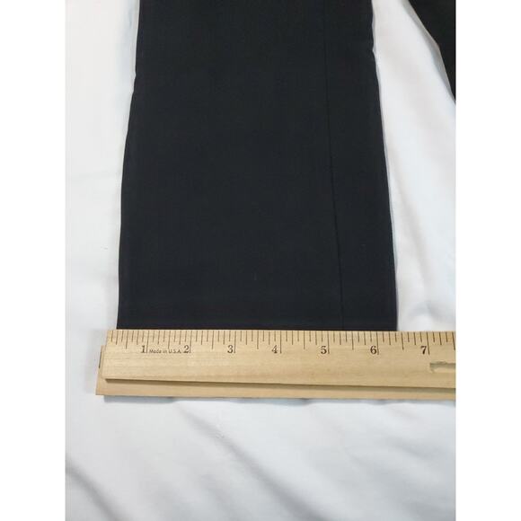 Ann Taylor Loft Petite Pants Black Size 4P Polyester Blend Marisa Pockets Zipper - Picture 5 of 14